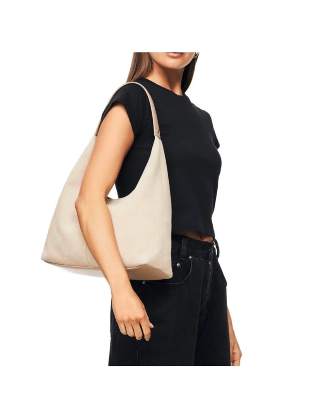 Nakedvice The Renee Bag in Sand & Silver/Revolve Purse - Picture 2 of 11